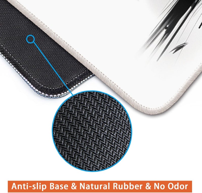 Flodirise Non-Slip Mouse Pad Gaming Mouse Pad Small Mousepad for Computer, Laptop, Gamer, Cat Pattern, 8x10 inch - Image 4